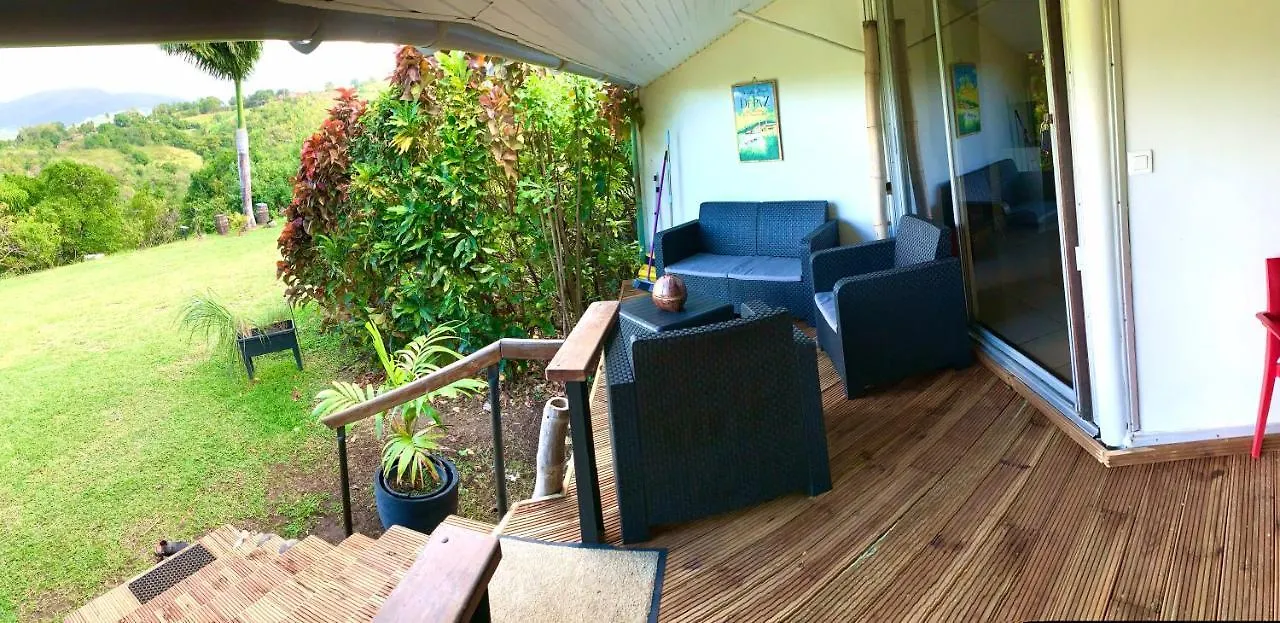 Lodge Colibris: Panoramic Sea and Mountain Views near Caribbean Beach Le Carbet 0*,